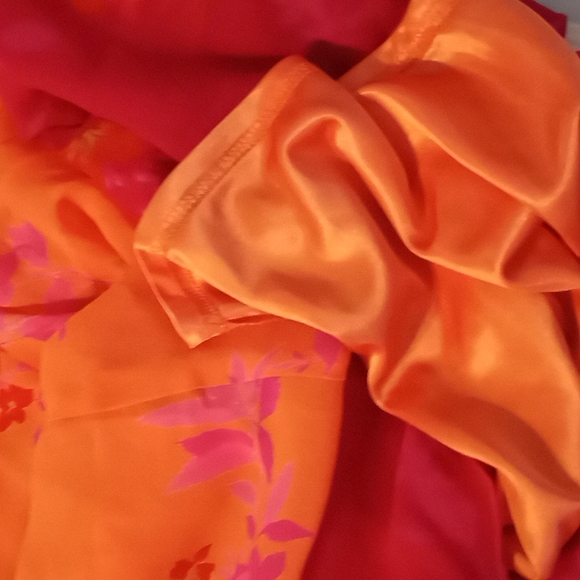 Express "100% Silk" Palazzo Hi Lo Pants in Size 7/8 (NWT) - Picture 8 of 8